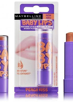 Maybelline new york бальзам для губ peach kiss