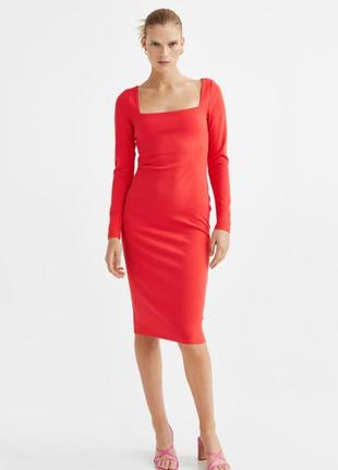 Классическое платье h&m