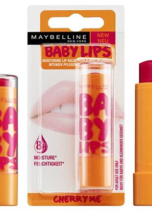 Бальзам для губ maybelline new york cherry me