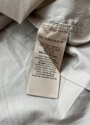 Сорочка burberry solid beige shirt 7