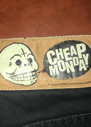 Шорты джинсовые черные cheap monday2 фото