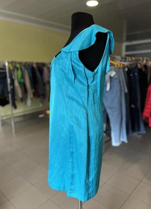 🔥 распродаж 🔥яркое голубое платье oasis5 фото
