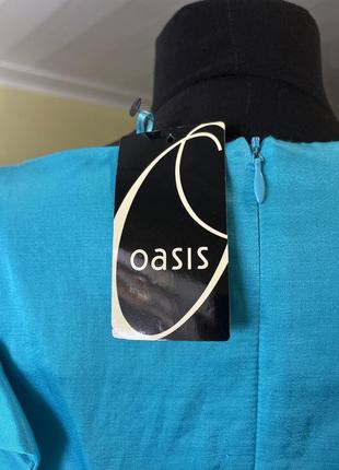 🔥 распродаж 🔥яркое голубое платье oasis7 фото