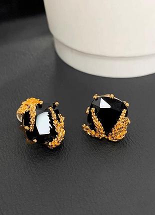 Серьги в стиле chanel
