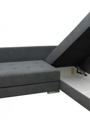 Угловой диван "палермо" (склад) donna габариты: 2,95 х 2,10  спальное место: 2,00 х 1,603 фото