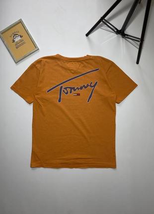 Футболка tommy jeans big logo