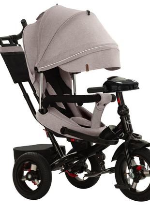 Велосипед триколісний tilly impulse t-386/2, бежевий льон