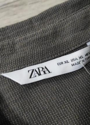 Оверсайз длинная рубашка zara7 фото