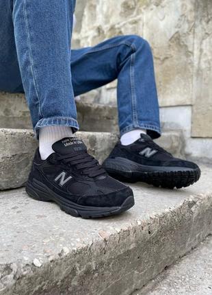 Кроссовки мужские new balance 993 black