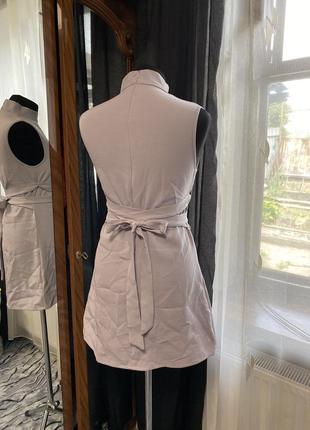 Женское короткое платье с завязками missguided2 фото