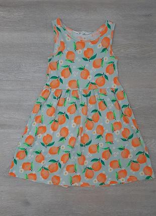 Трикотажное платье на девочку4 фото