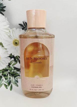 Гель для душу sun blooms &amp; suede от bath and body works