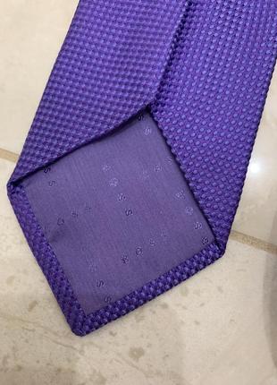 Краватка галстук шовковий hugo boss ретро вінтаж2 фото