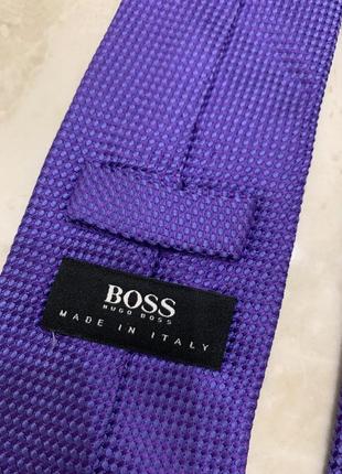 Галстук шелк hugo boss ретро винтаж3 фото