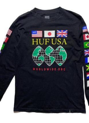 Huf usa worlwide лонгслив