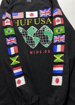 Huf usa worlwide лонгслив4 фото