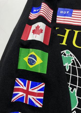 Huf usa worlwide лонгслив6 фото