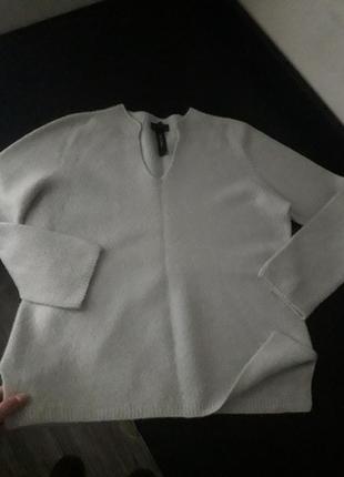 Кашемировый легкий свитер с шелком marc cain