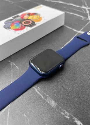 Смарт часы smart watch gs8 mini 41mm украинское меню blue3 фото