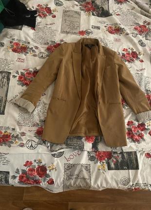 Пиджак коричневые летний