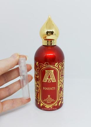 Attar collection hayati пробник отливант 3 мл