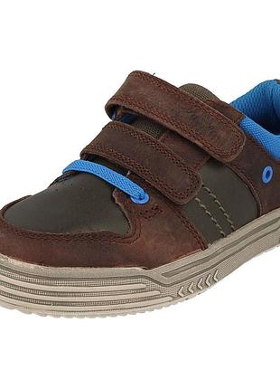 Кожаные туфли clarks 31 размер