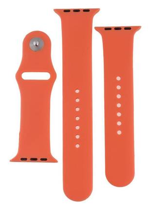 Ремешок для apple watch band silicone two-piece 42/44/45/49 mm цвет 01, mint10 фото