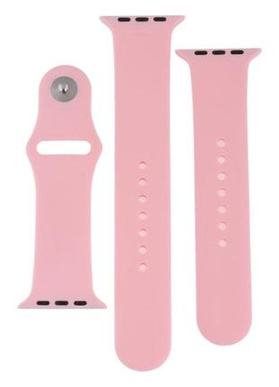 Ремешок для apple watch band silicone two-piece 42/44/45/49 mm цвет 01, mint9 фото