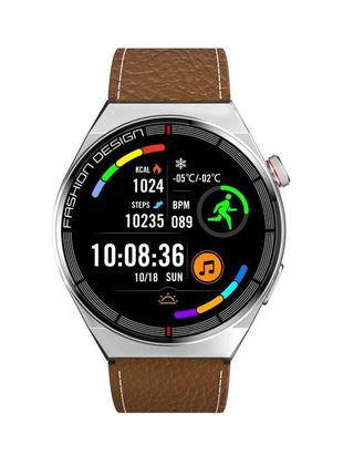 Розумний смарт-годинник xo j1 колір коричневий