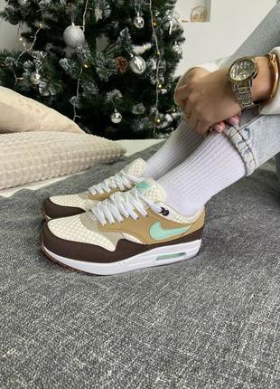 Кроссовки женские nike air max 1 crepe hemp8 фото