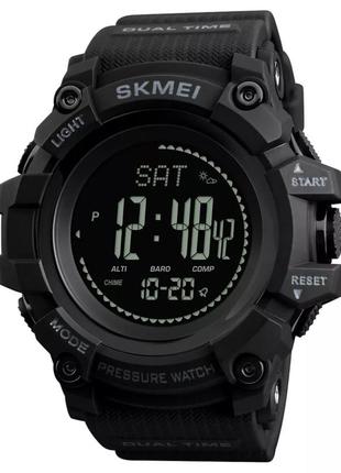 Часы skmei 1358 processor тактические для военных шагомер компас высотомер барометр таймер термометр