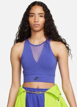 Топ nike sportswear tank top dnc pole dance спортивная майка кроп топ бра новая оригинал1 фото