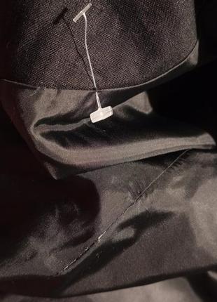 Льняной-?,летний,укороченный жакет-шанель,с карманами на молниях,мега батал9 фото