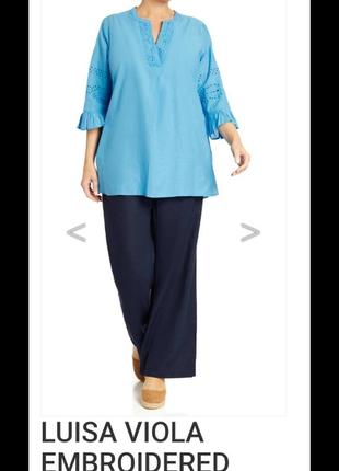 Льняная блузка оригинал р.44-46 италия