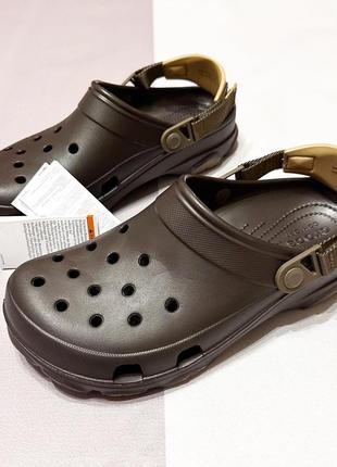 Новые кроксы crocs all terrain clog шлепки тапочки в размерах