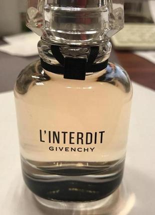 Givenchy l'interdit 2018✨original 3 мл распив затест парфюм.вода5 фото