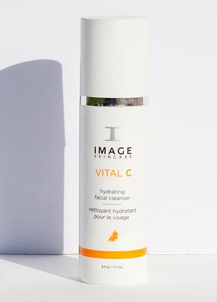 Очищающее молочко с витамином с hydrating facial cleanser i image