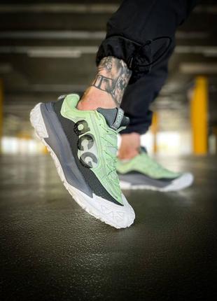 Мужские текстильные кроссовки nike acg mountain fly 2 low"green" 🔥8 фото