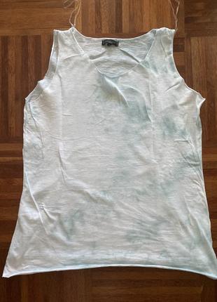 Майка хлопковая blue vanilla тай-дай m италия