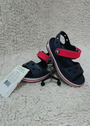 Босоножки crocs c 9, размер 24-25 новые2 фото