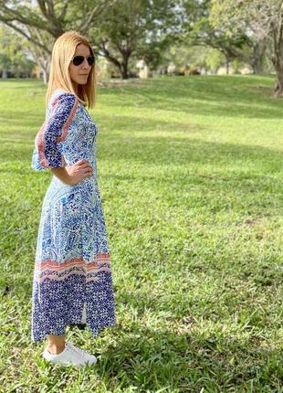 Сукня-туніка zara з принтом улюблене блогерів