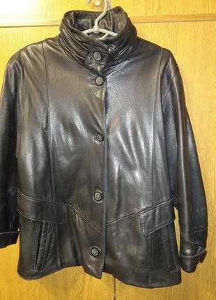 Куртка (пиджак) женская, натуральная кожа - pier angelini