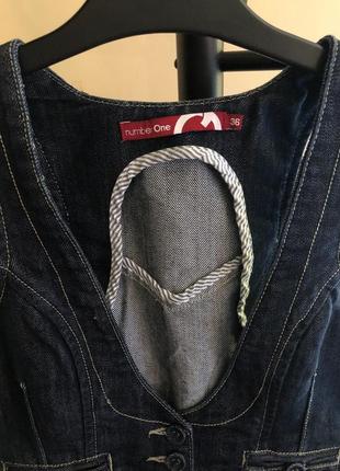 Крутая джинсовая желетка 😎💣🔥 под футболку 🔥🔥🔥3 фото