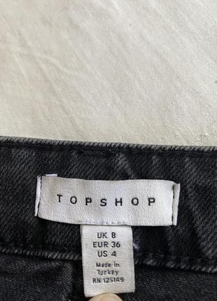 Графітова спідниця від topshop2 фото