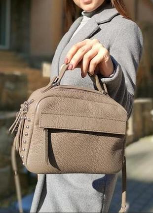 Сумка кросс боди кожа 2