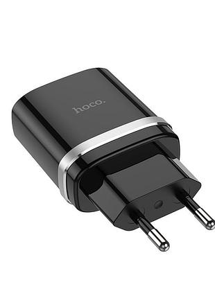 Мзп hoco c12q smart qc3.0 1usb (black) 27924