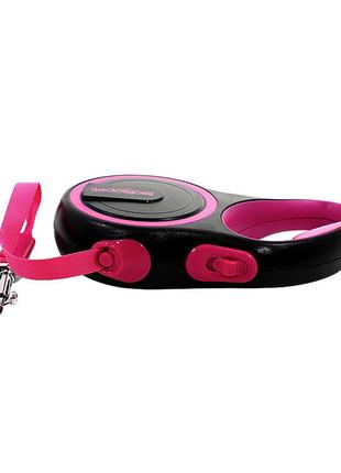 Автоматический поводок-рулетка для собак taotaopets 173320 pink длина 3 m "gr"2 фото