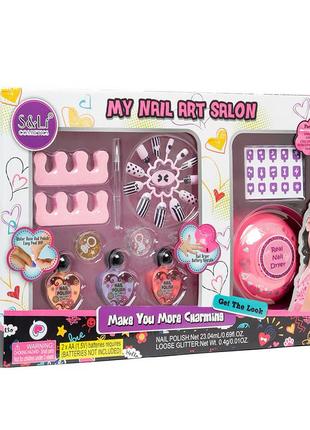 Набір декоративної косметики s&li s22640 "my nail art salon" для дівчаток "gr"