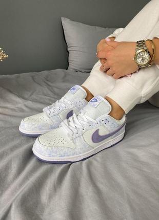 Кроссовки женские nike dunk low purple pulse6 фото