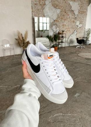 Кросівки жіночі blazer low 77 vintage white